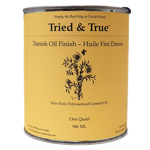 Tried & True Finishes, Danish Oil, Quart