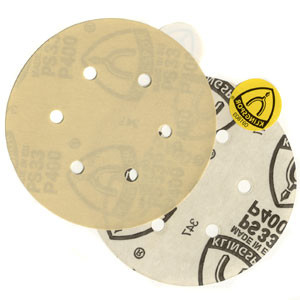 6"X6 Hole Stearate A/O 220 Grit PSA 50pk