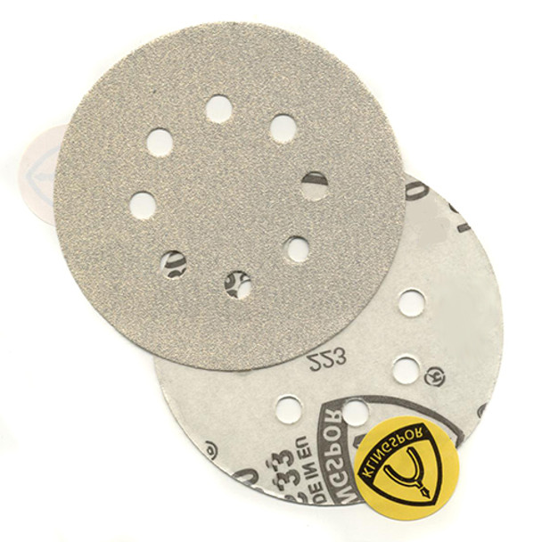 5"X 8 Hole Stearate 600 Grit PSA 50pk
