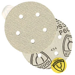 5"X5 Hole Stearate A/O 240 Grit PSA 50pk