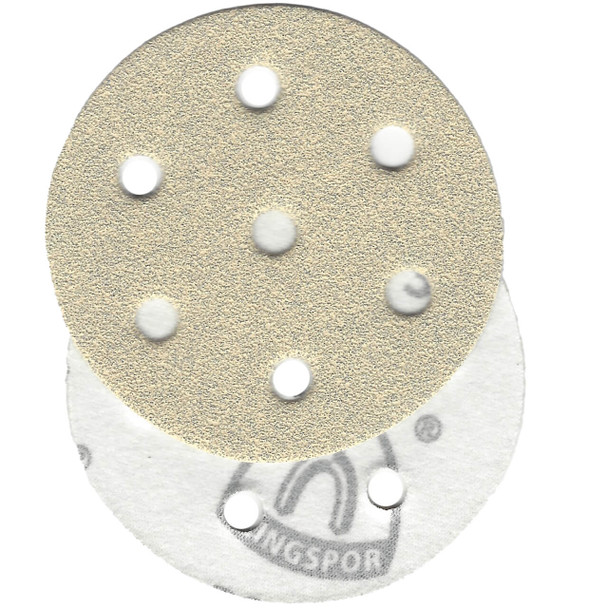 3.5"X 7 Hole Stearate 150 Grit H&L 50pk