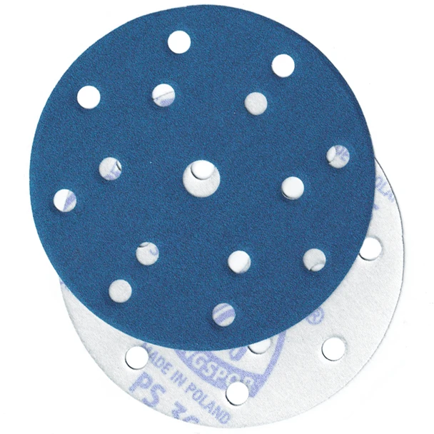 6"X 15 Hole AZ-Plus 60 Grit H&L 50pk