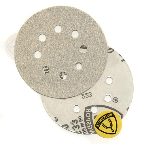 5"X 8 Hole Stearate 220 Grit PSA 50pk