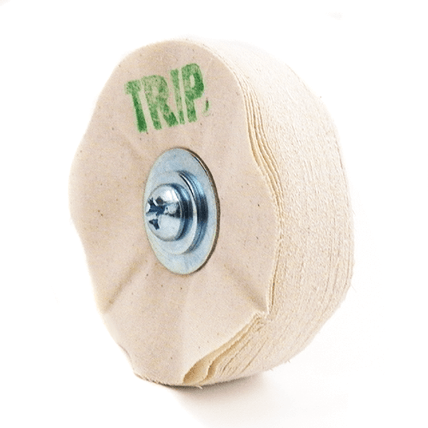 Beall 4" Tripoli Wood Buffing Wheel