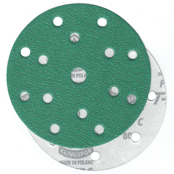 GreenTec 6"X15H H&L 180 Grit Disc 50pk GreenTec 6"X15H H&L 180 Grit Disc 50pk