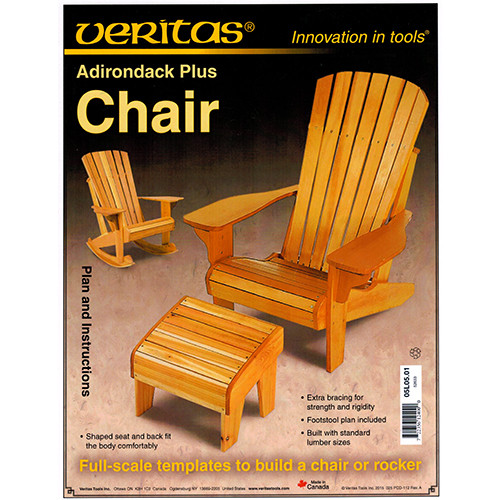 Veritas Adirondack Chair / Rocker Plans