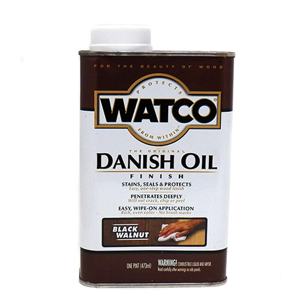Watco Danish Oil, Black Walnut, Pint Watco Danish Oil, Black Walnut, Pint