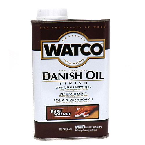 Watco Danish Oil, Dark Walnut, Pint