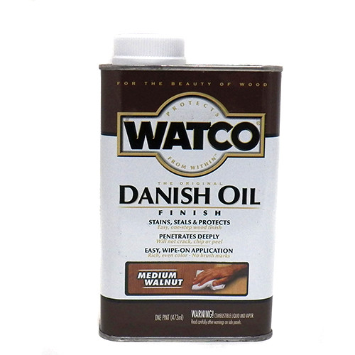 Watco Danish Oil, Medium Walnut, Pint