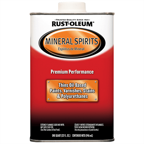 Paint Thinner| Mineral Spirits Quart For Oil Based Finishes