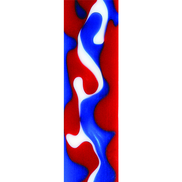 Old Glory Acrylic Acetate Pen Blank, each