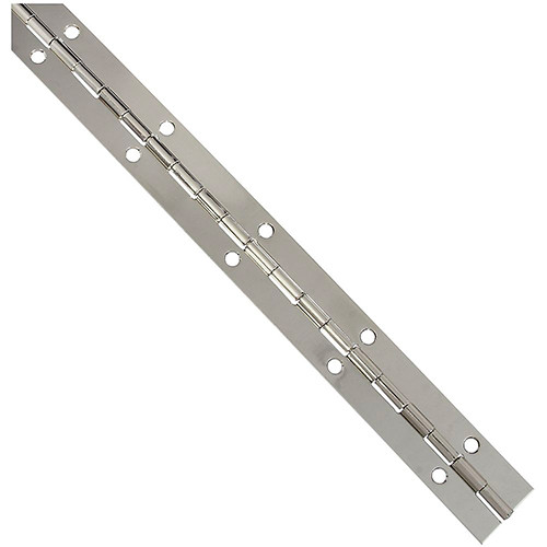 Nickel 12" Continuous Hinge