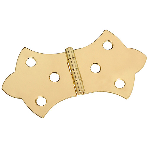 1-11/16"X3-1/16" Brass Hinge 2pk