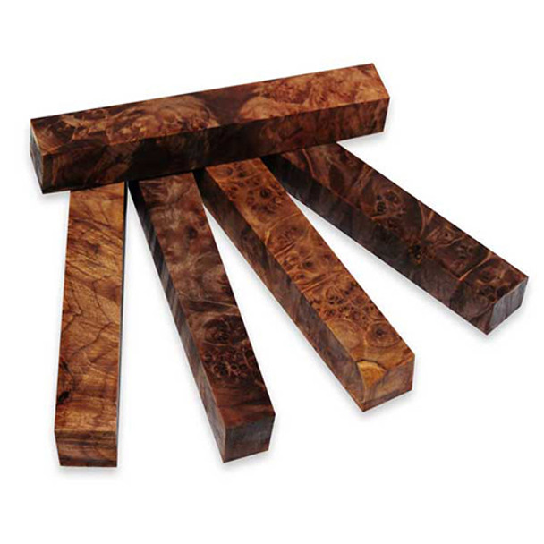 Stabilized Clear Maple Burl Pen Blank. each