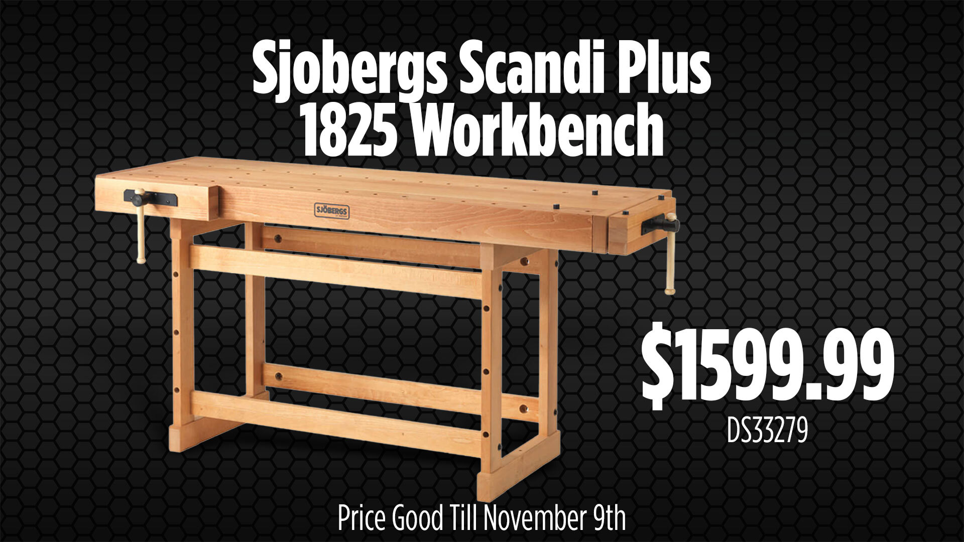 Sjobergs Scandi Plus 1825 Workbench