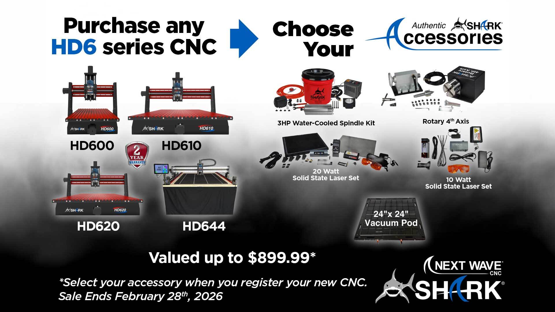 HD6 with Accessories Offer