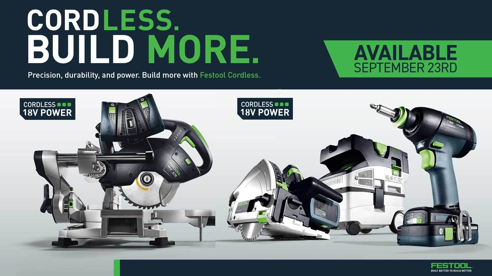 Festool Coming Soon