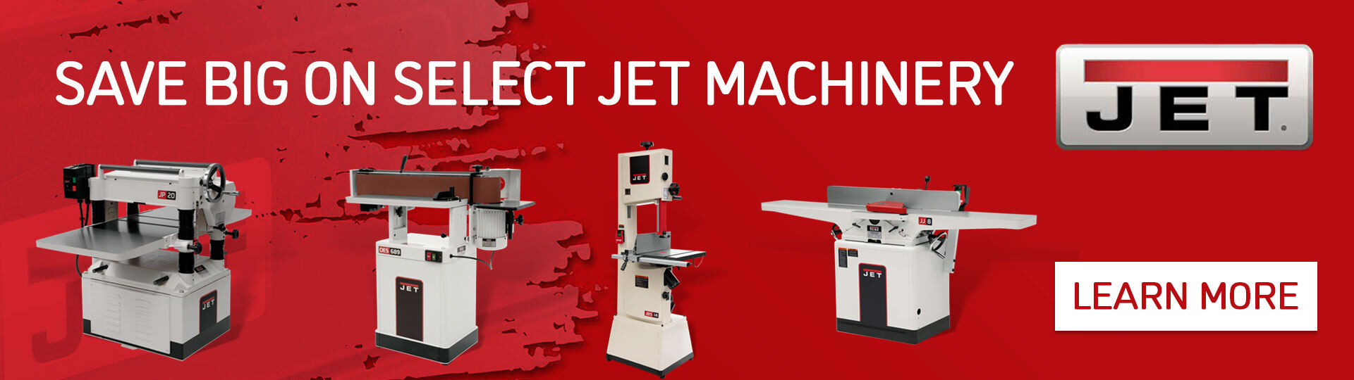 20% Off Select Jet Machinery