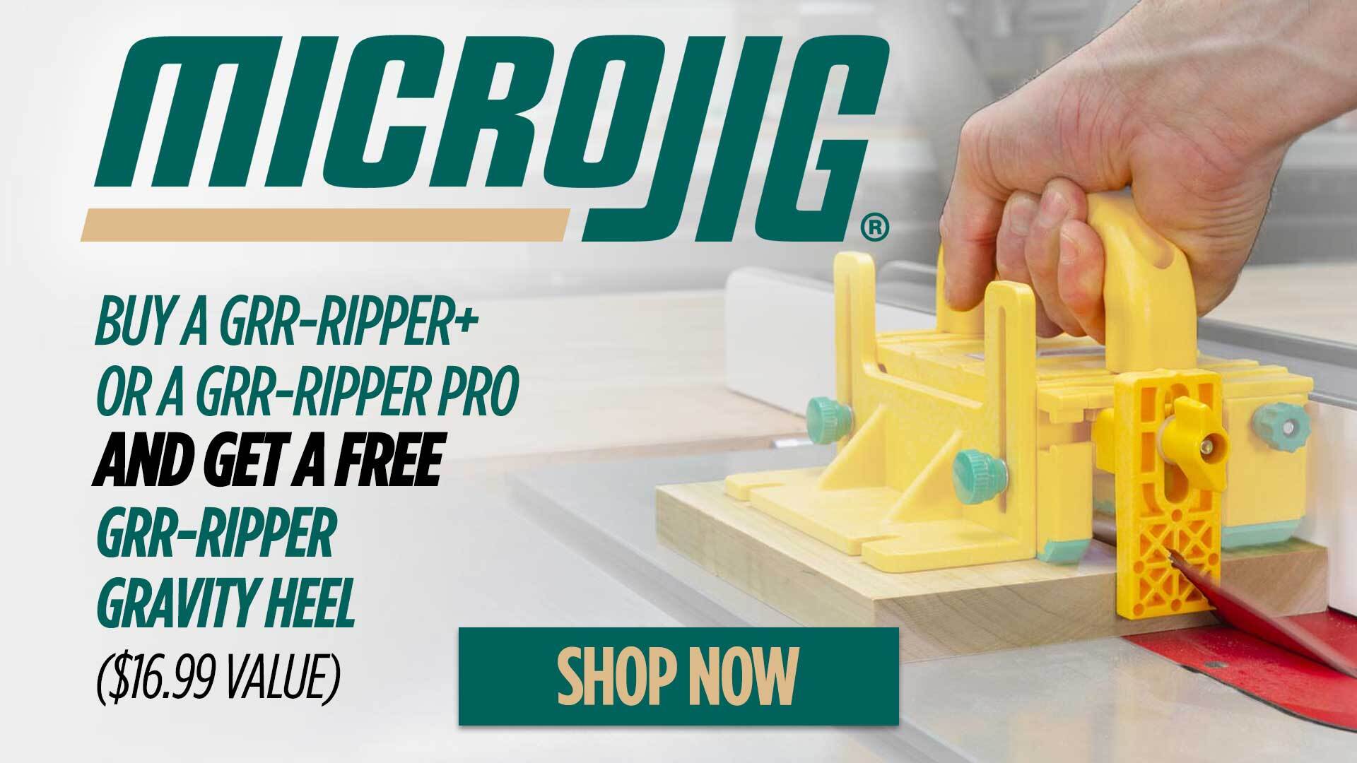 Microjig April Promo