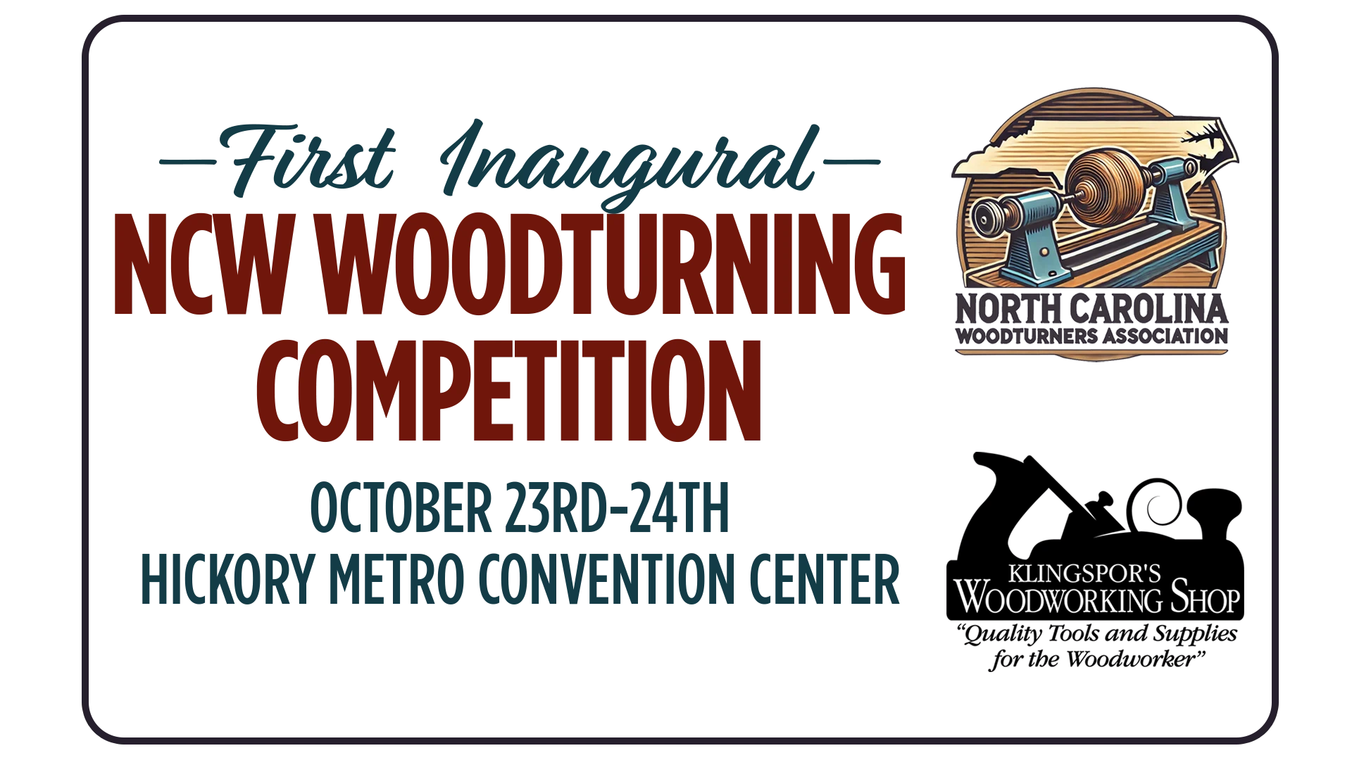 NCW Woodturning Compitition