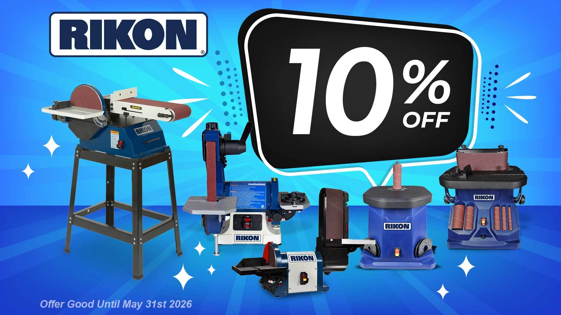 10% Off Rikon