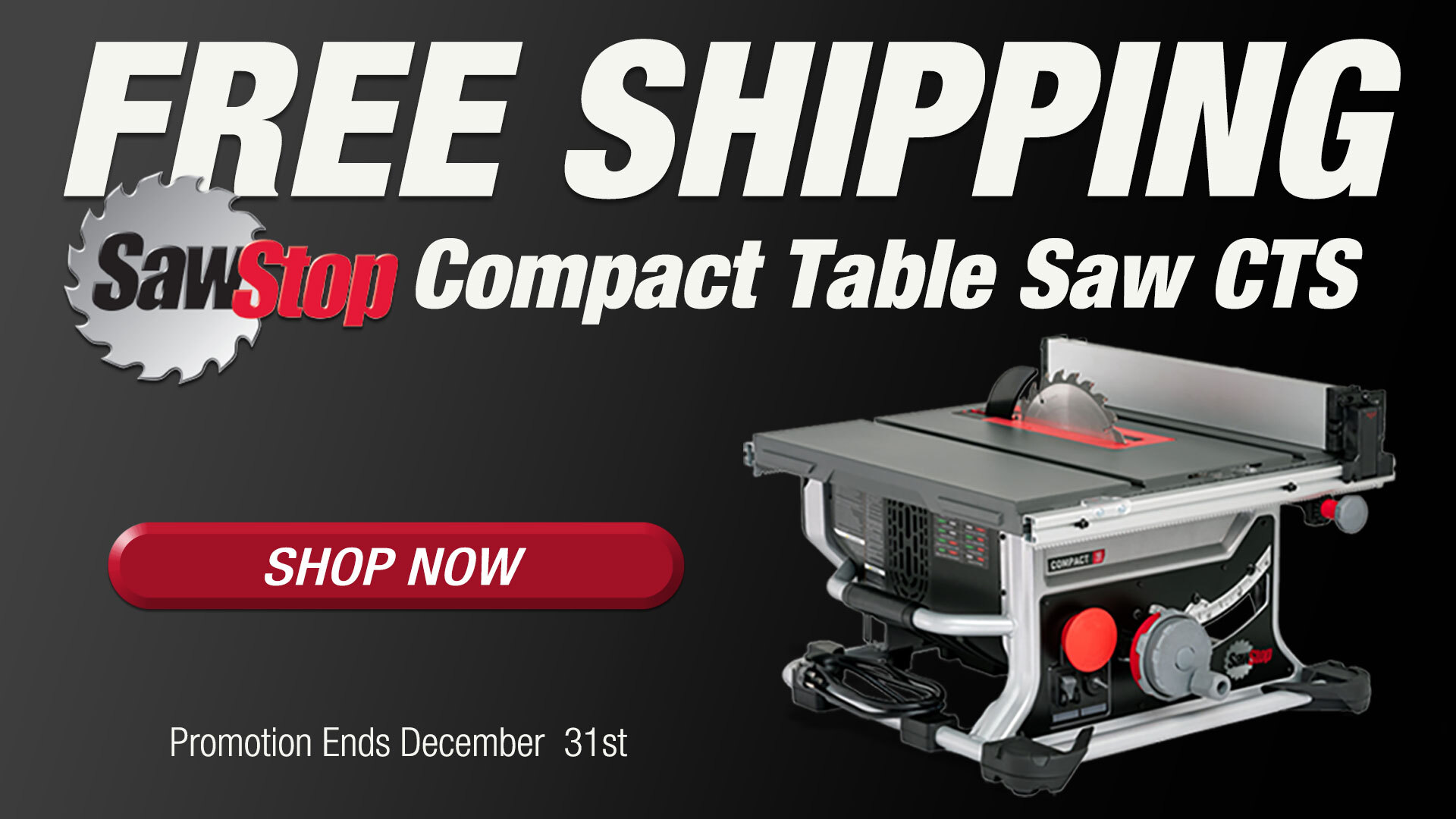 Sawstop Free Shipping