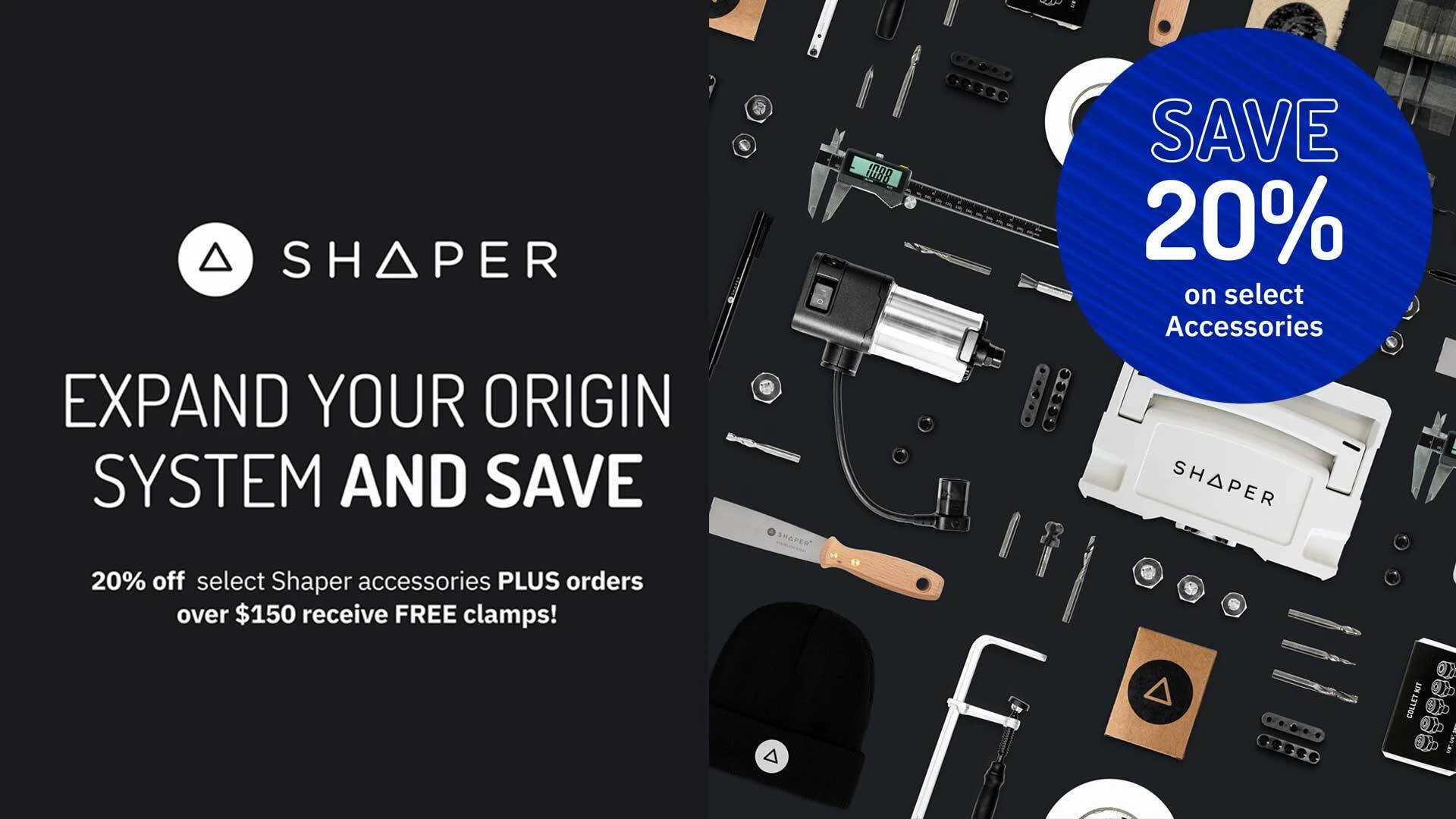 20% Off Shaper Accessories