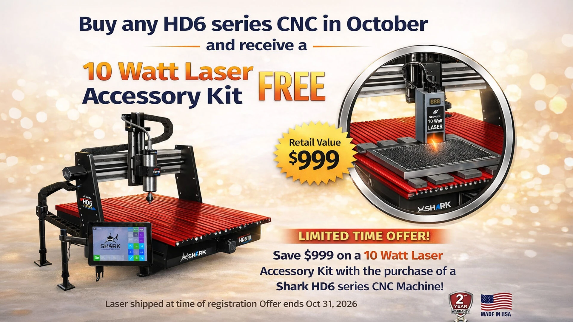 October Shark Promo