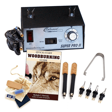 Colwood Super Pro Standard Woodburning Kit w/ 5 Fixed Tips SKSF