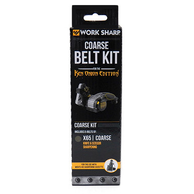 Work Sharp® Ken Onion Sharpener X65 Grit Belt|5pk