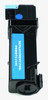 This is the side view of the Dell 769T5 Cyan replacement laserjet toner cartridge by NXT Premium toner