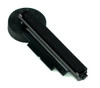 Side view 2 of GRC R872 black replacement INK ROLLER FOR CANON CP-7