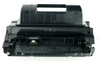 This is the back view of the Hewlett Packard 64X black replacement laserjet toner cartridge by NXT Premium toner