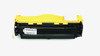 This is the back view of the Hewlett Packard 305A Yellow replacement laserjet toner cartridge by NXT Premium toner