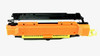 This is the front view of the Hewlett Packard 507A Yellow replacement laserjet toner cartridge by NXT Premium toner