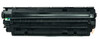 This is the back view of the Hewlett Packard 35A black replacement laserjet toner cartridge by NXT Premium toner