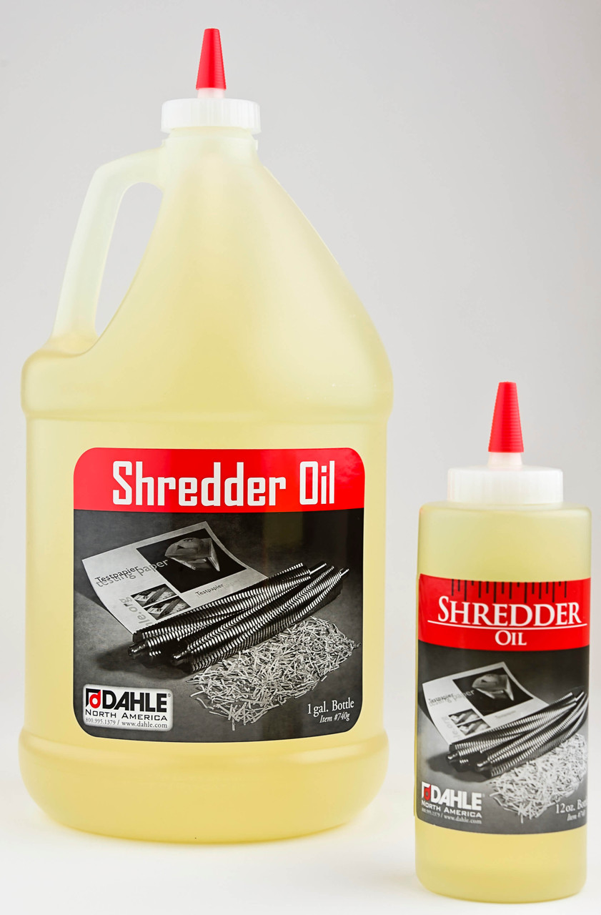 Dahle® 20722 Shredder Oil - (4) 1 Gallon Bottles