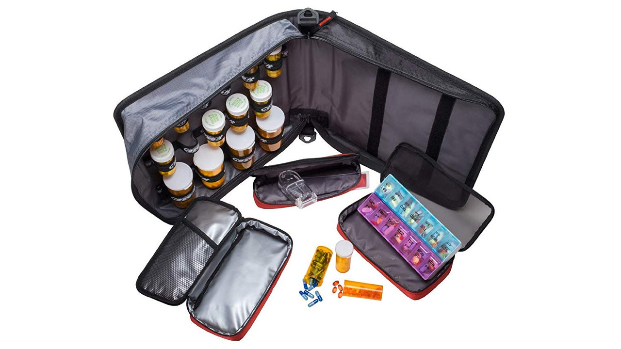 Med Manager Deluxe Portable Pill Organizer