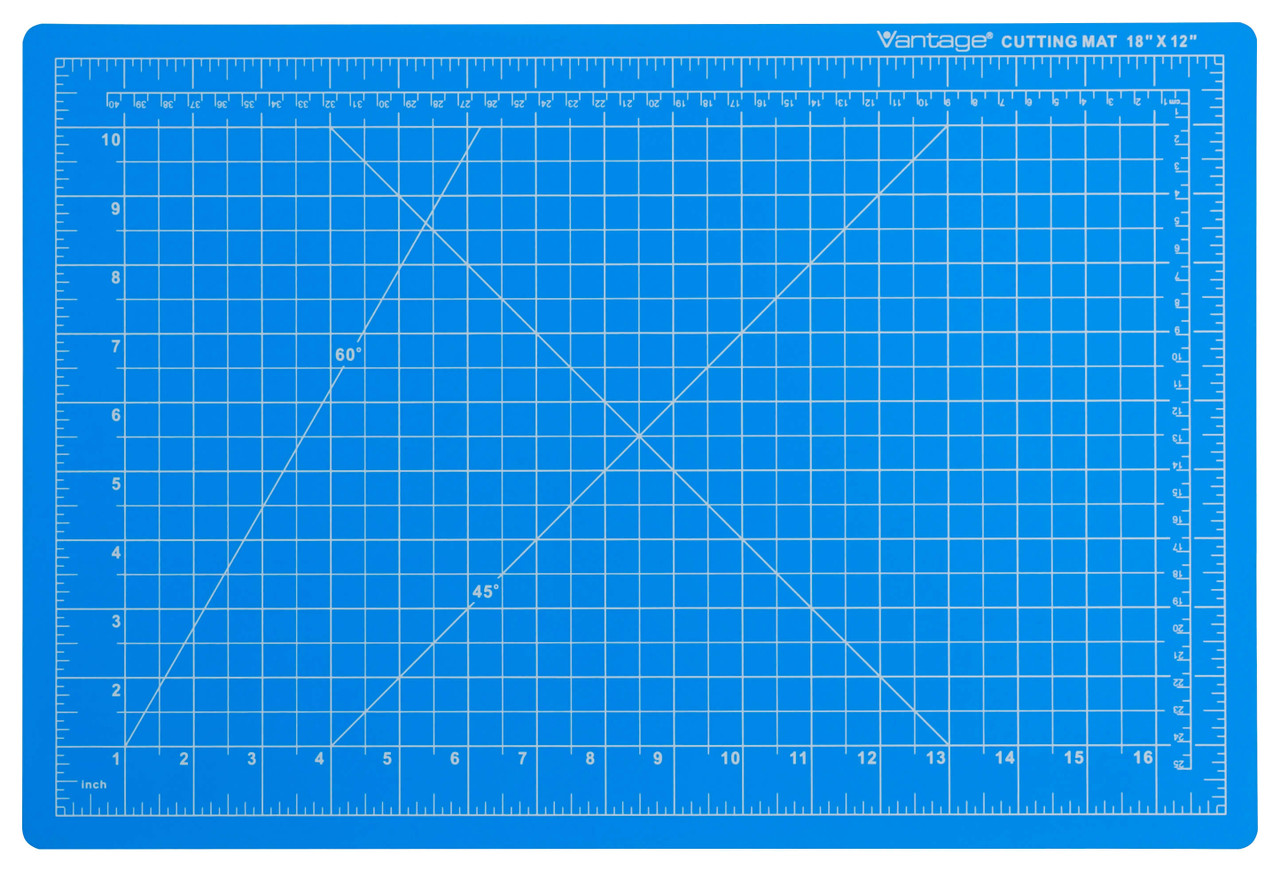 Dahle Vantage Self Healing Cutting Mat 12 X 18 Blue Monroe Systems