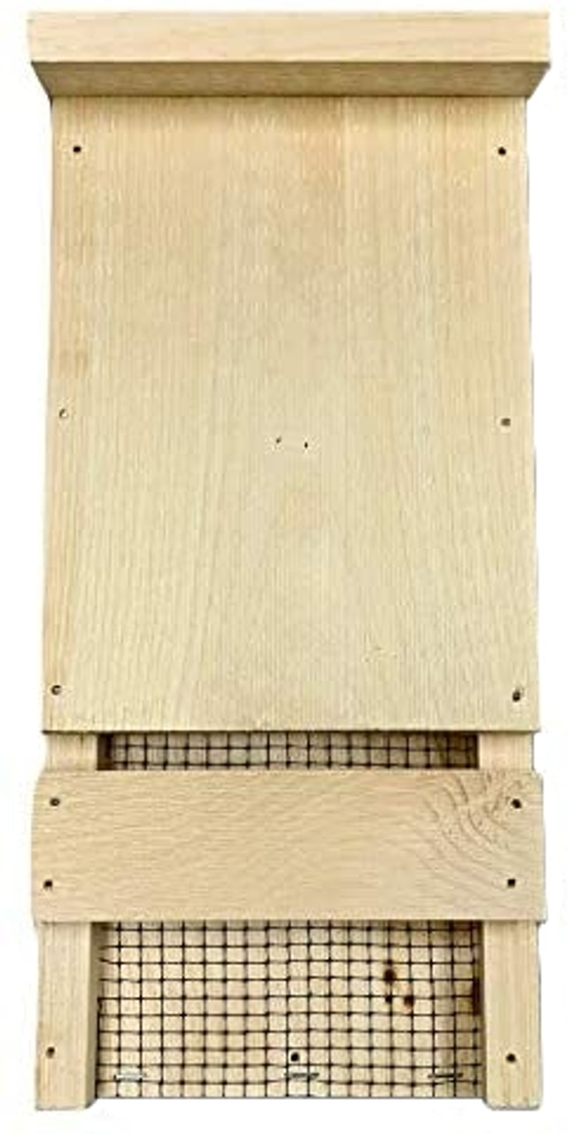 chambered Handcrafted Nest Mosquito Control​ Bat House ​Set of 4 Wooden Single 