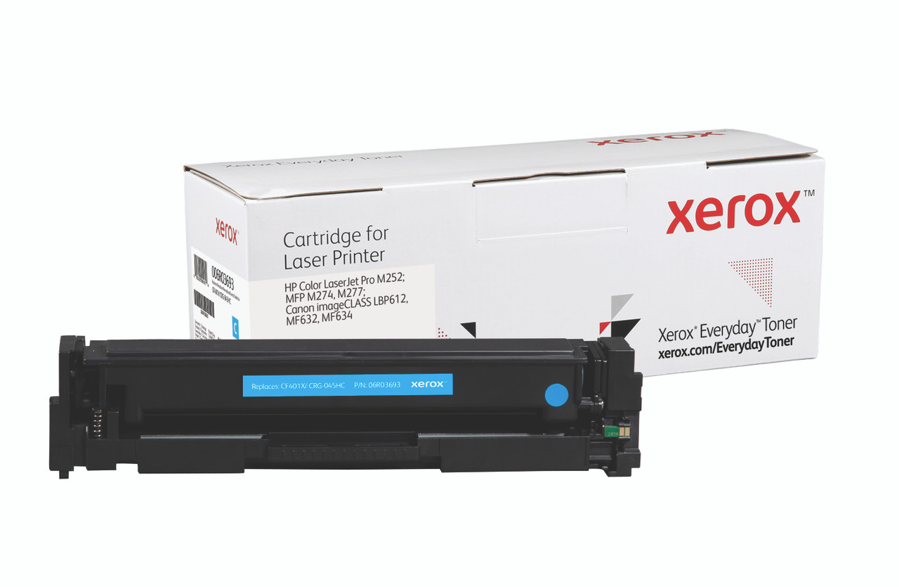 HP CF401X, Canon CRG-045HC High-Yield Compatible Toner