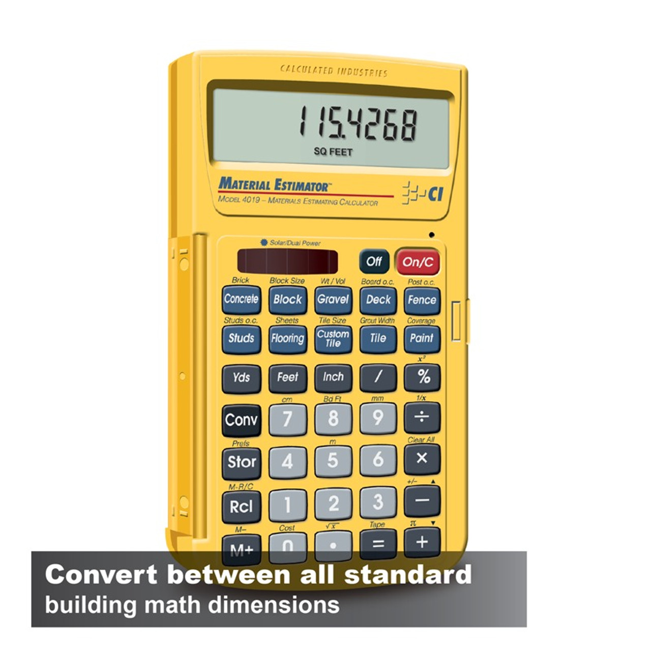 Calculated Industries 4019 Basic Calculator for sale online 