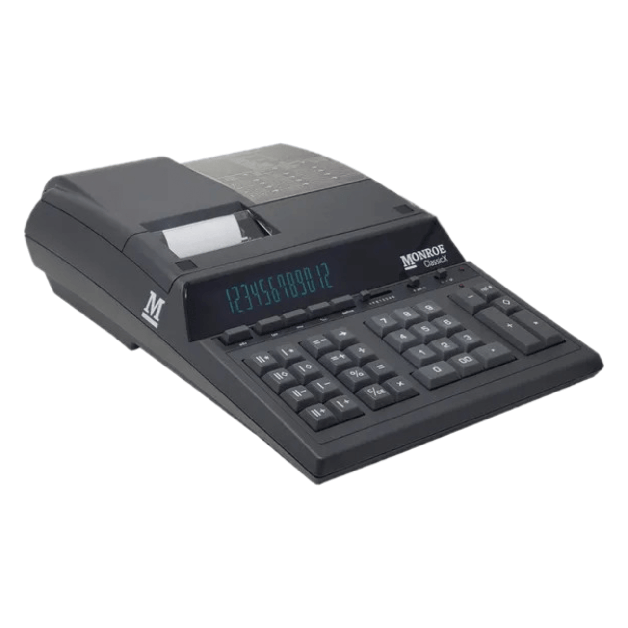 Monroe ClassicX 12-Digit Heavy-Duty Printing Calculator