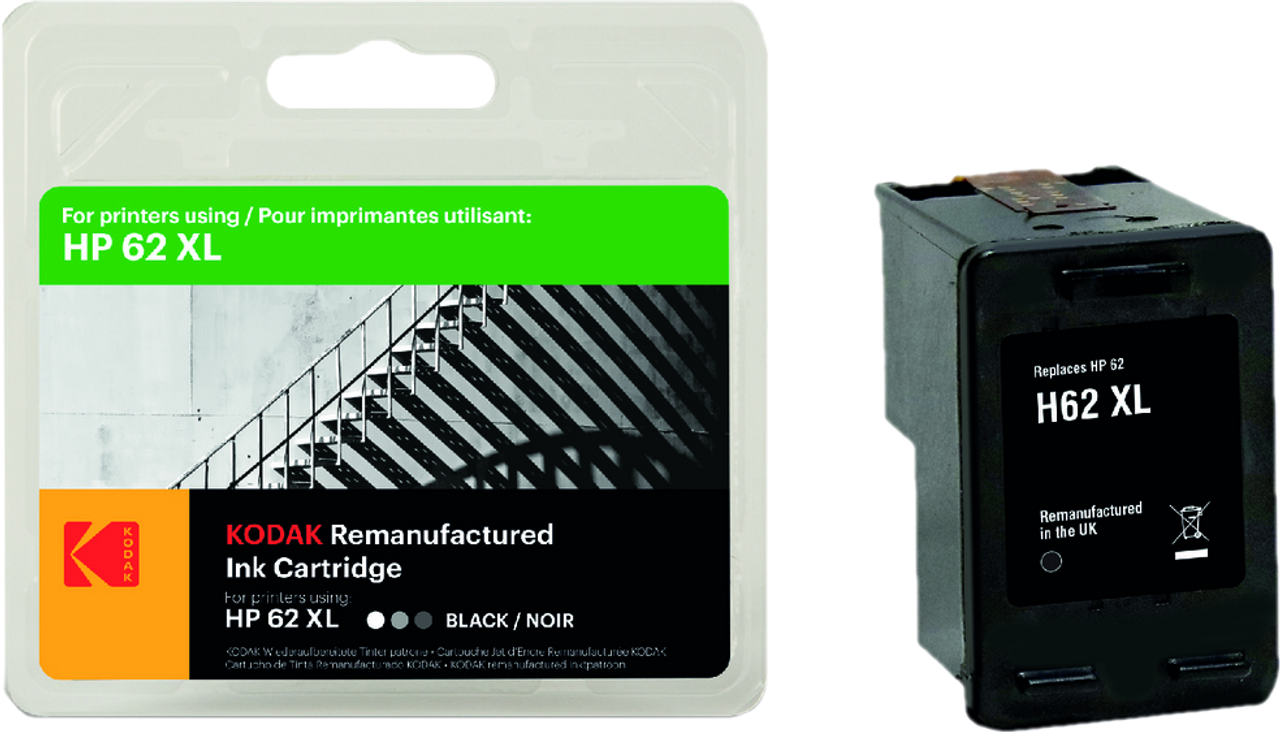 HP62XL Black Replacement Ink Cartridge