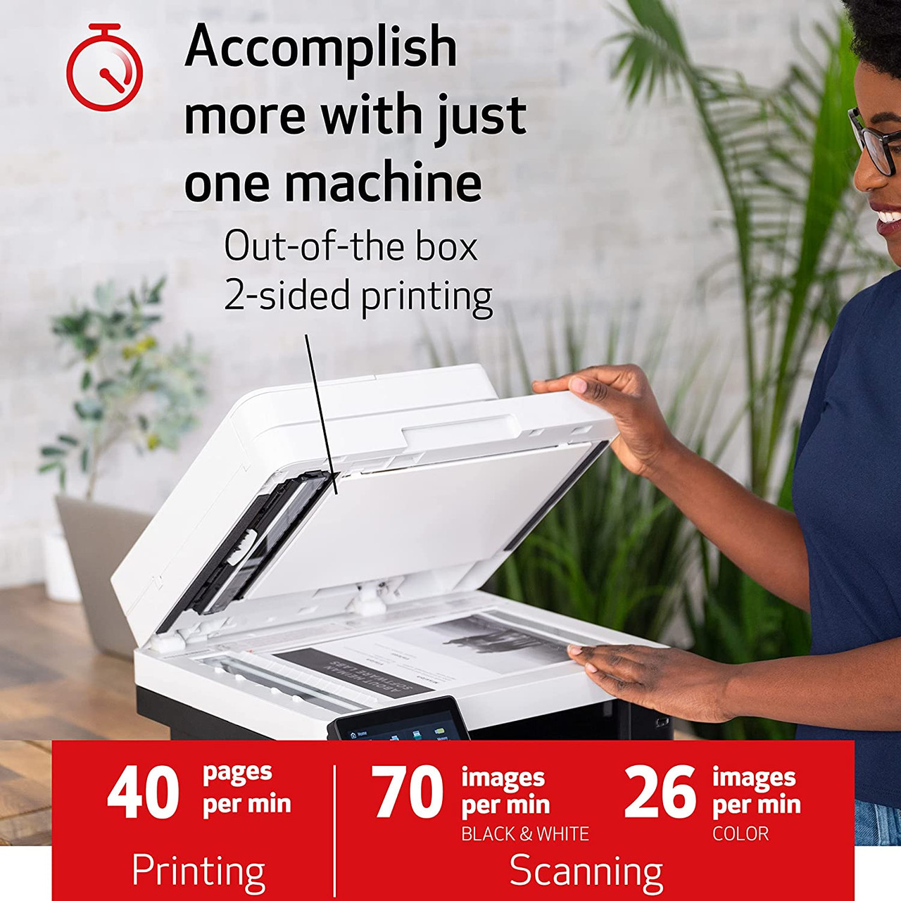 Impresora Canon ImgenClass MF-455DW Multifuncional - Laser Print