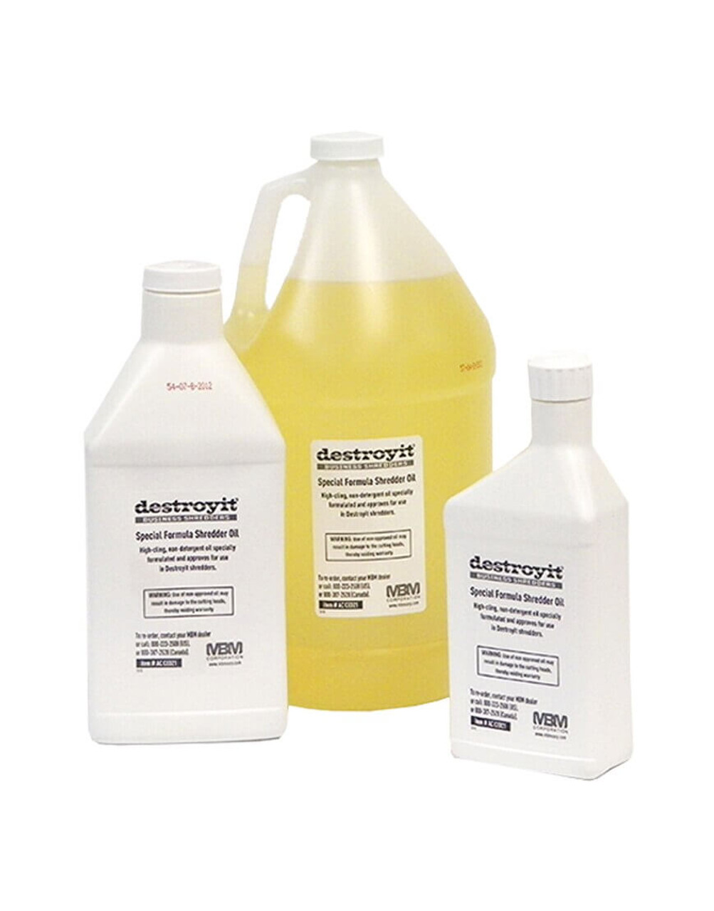 MBM ACCED21/6 DestroyIt Shredder Oil - 1 Quart Bottle (6pk) 