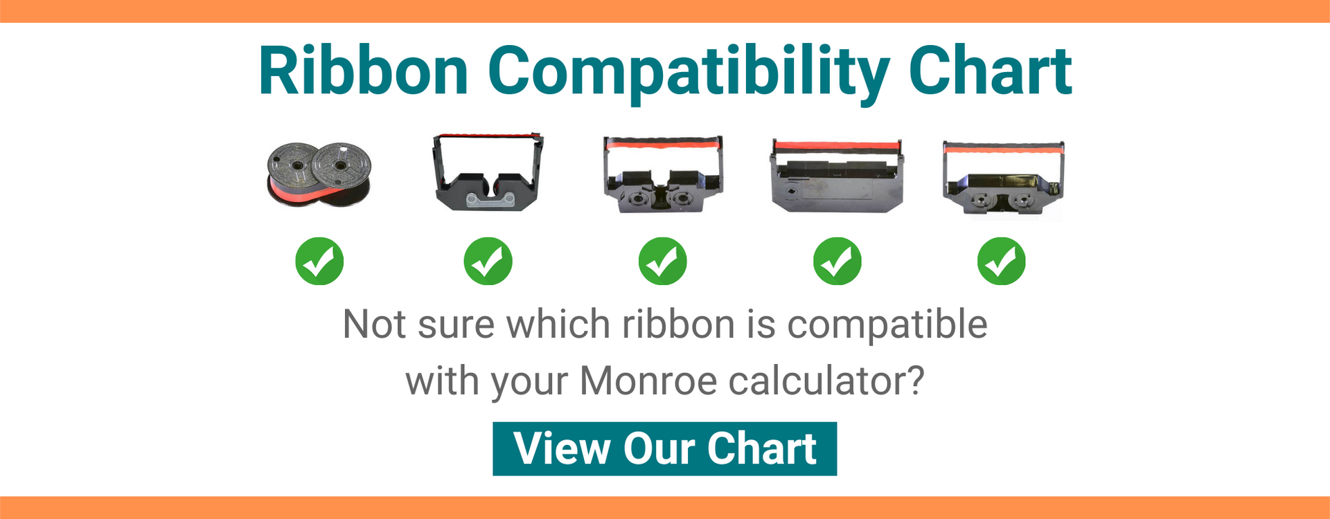 Ribbon compatibility chart helps you choose which ribbon is right for you