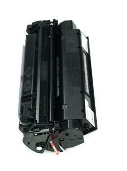 This is the side view of the Hewlett Packard 15X black replacement laserjet toner cartridge by NXT Premium toner