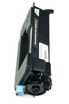 This is the side view of the Kyocera TK-3102 black replacement laserjet toner cartridge by NXT Premium toner