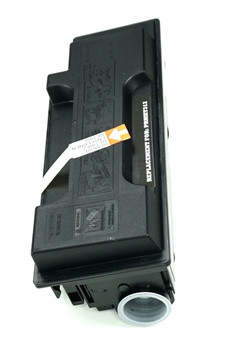This is the side view of the Kyocera TK-312 black replacement laserjet toner cartridge by NXT Premium toner
